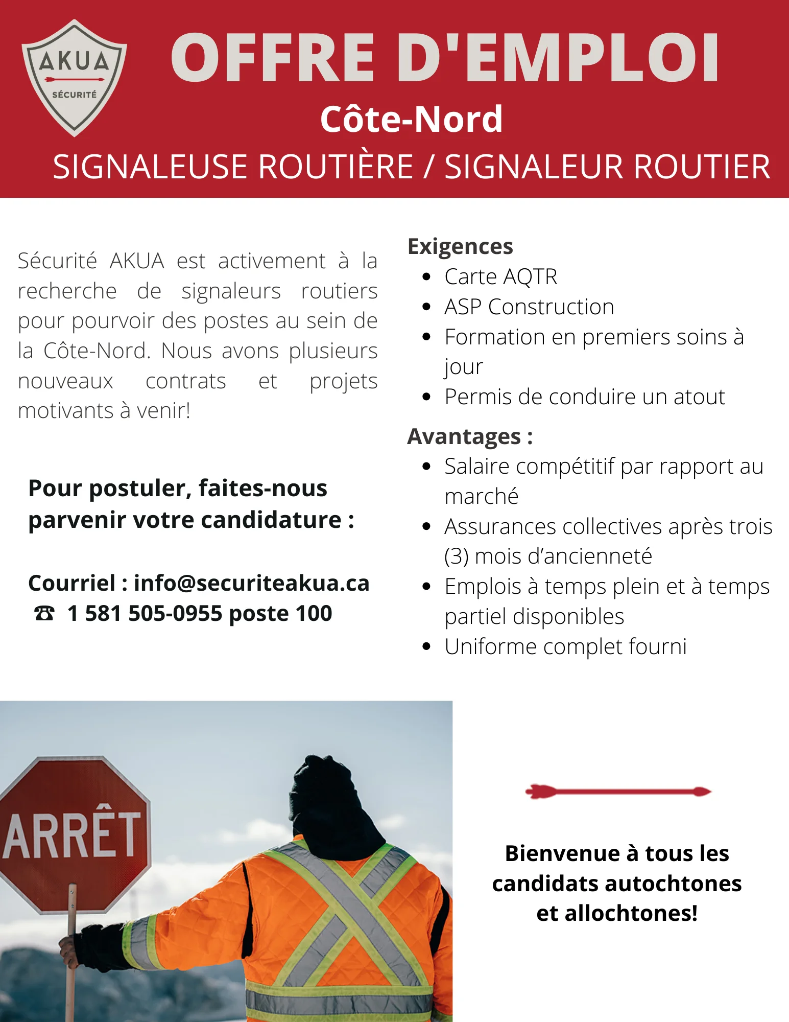 Signaleur routier